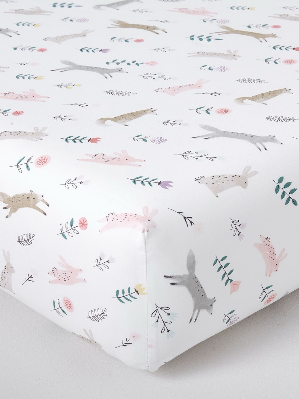 Pottery Barn Kids pbk “Ramona” Standard Organic Fitted Crib Sheet